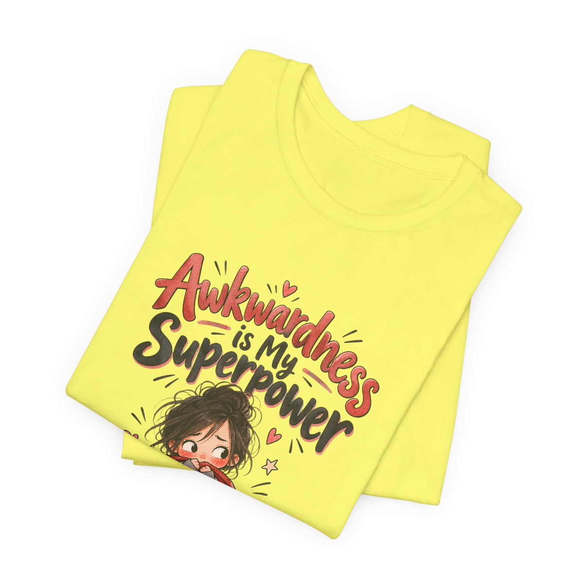 Awkwardness is My Superpower Funny Introvert T-Shirt