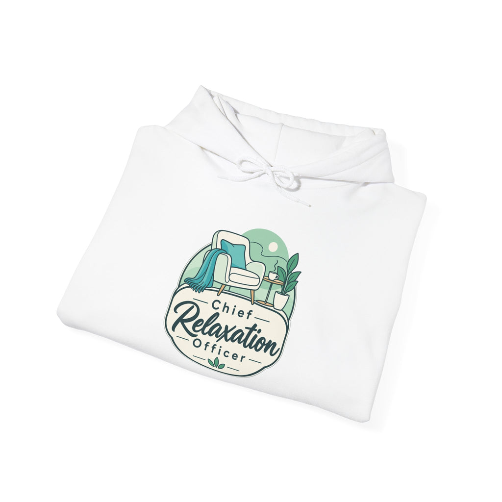 Chief Relaxation Officer Funny Office Hoodie