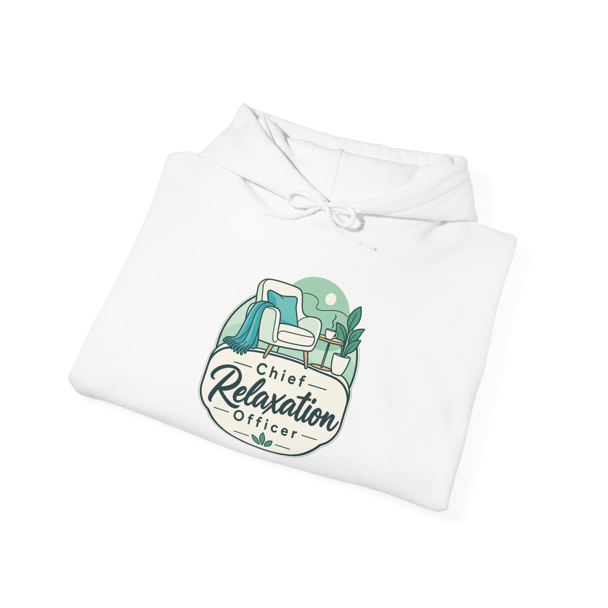 Chief Relaxation Officer Funny Office Hoodie