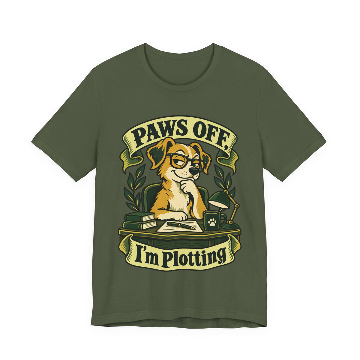 Paws Off, I’m Plotting Funny Pet Humor T-Shirt