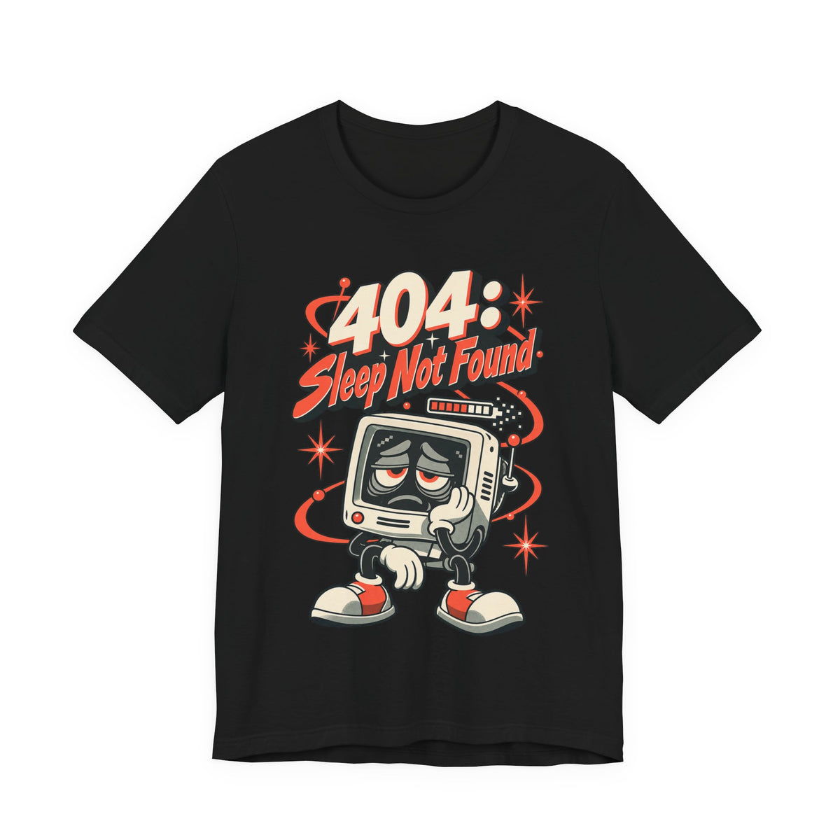 404: Sleep Not Found Funny Programmer T-Shirt