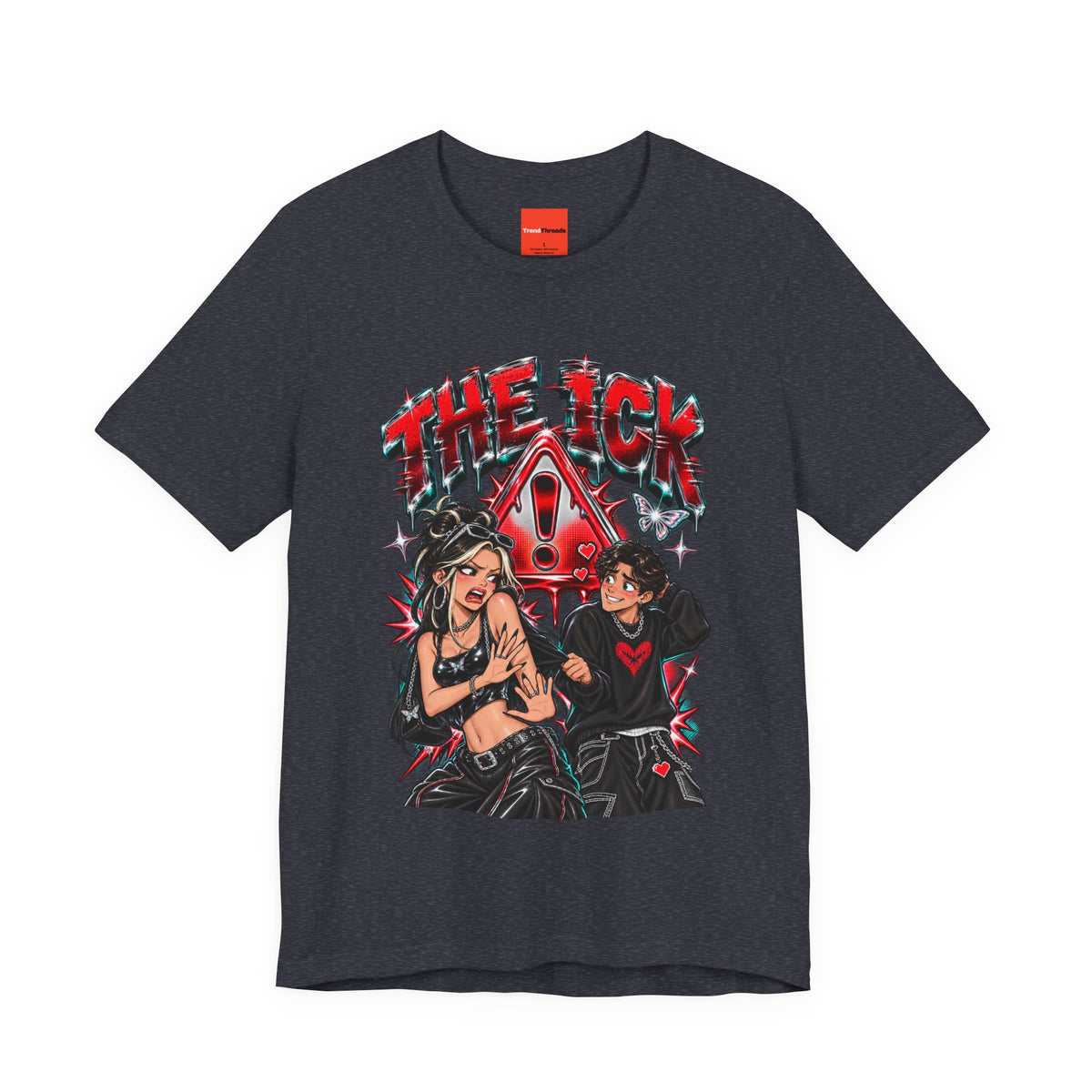 THE ICK Funny Y2K Graphic T-Shirt