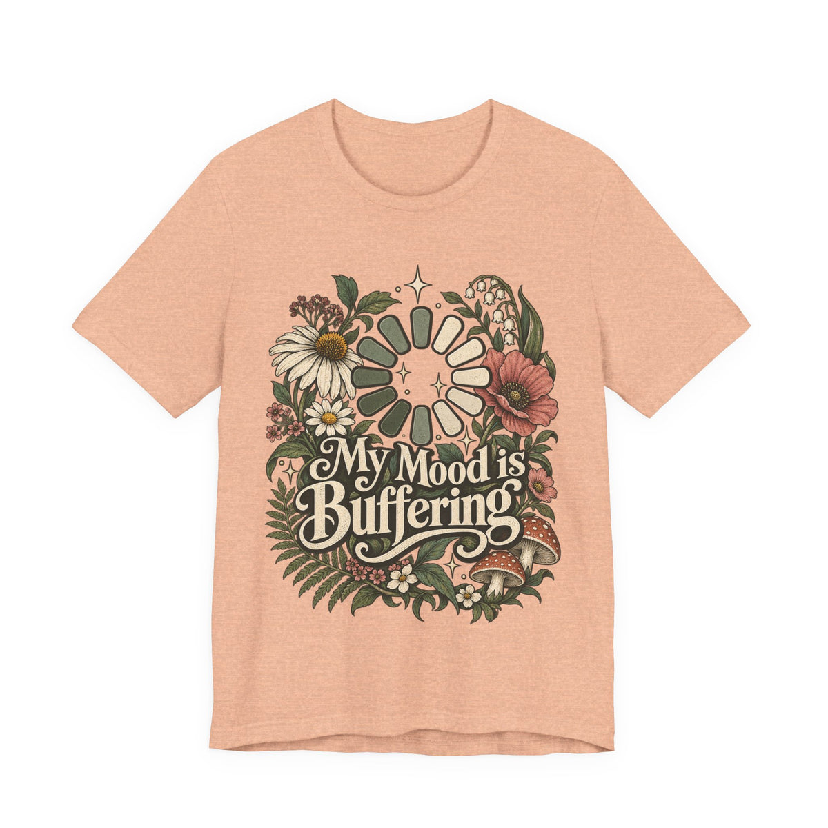 My Mood is Buffering Funny Tech T-Shirt