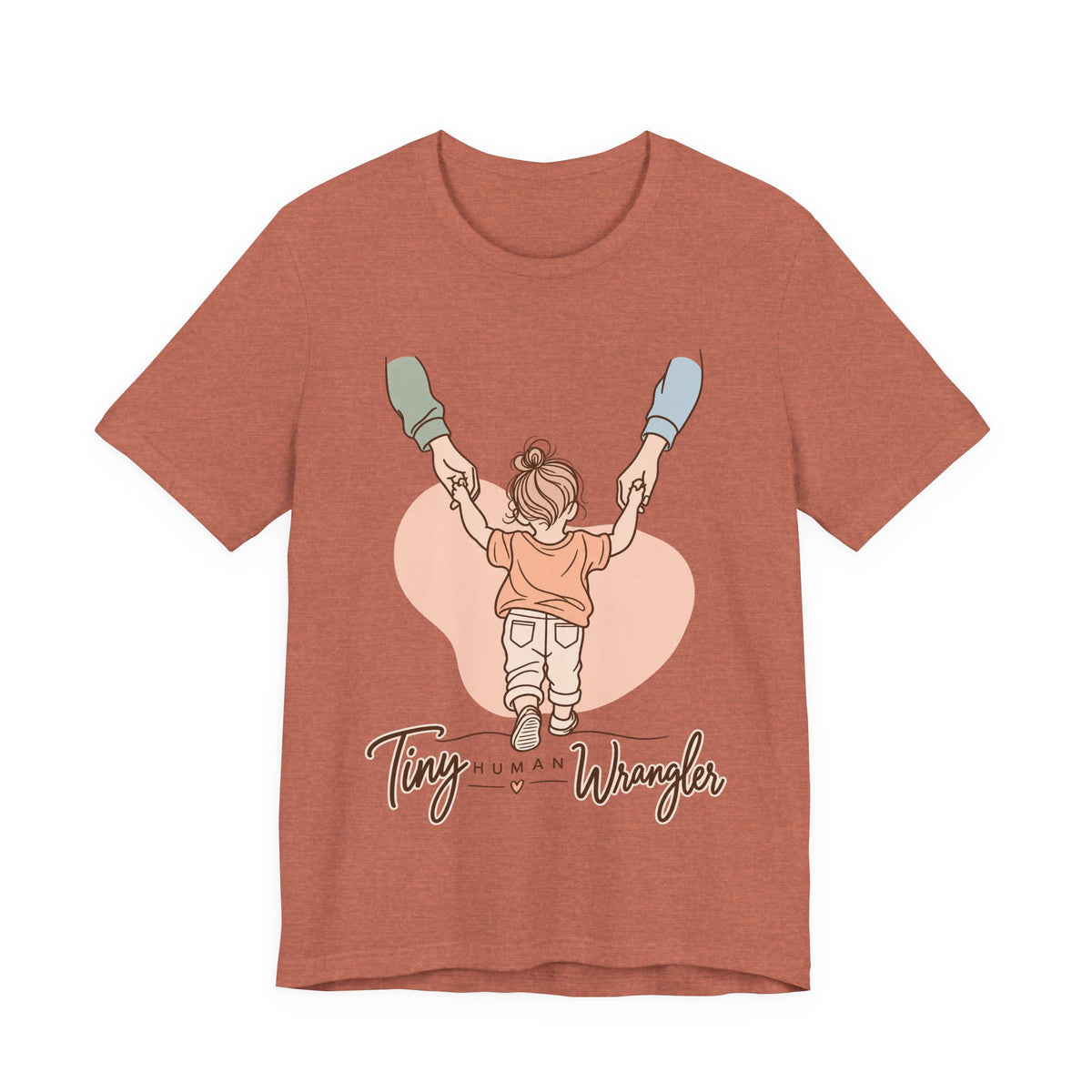 Tiny Human Wrangler Funny Parent T-Shirt