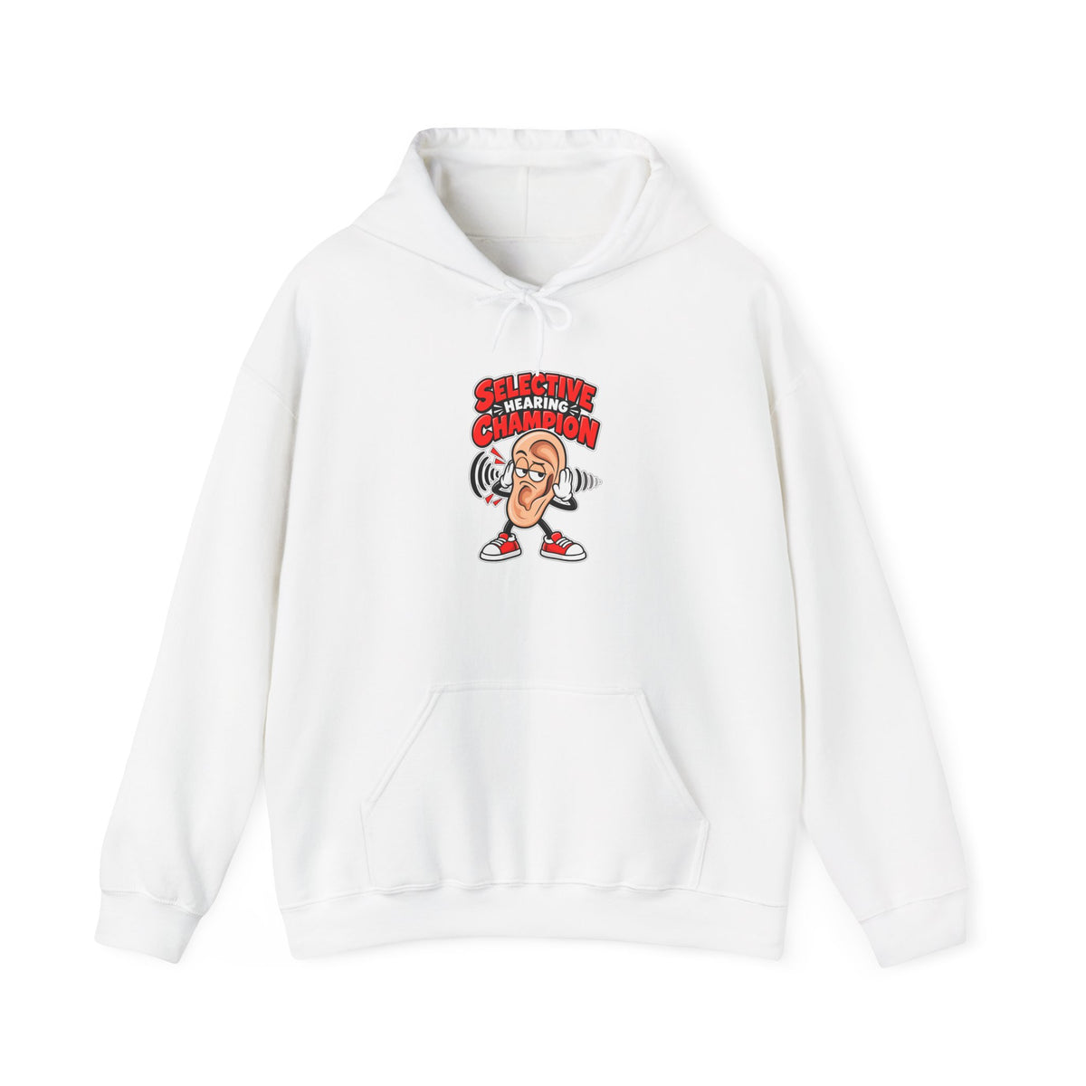 Selective Hearing Champion Funny Sarcastic Hoodie