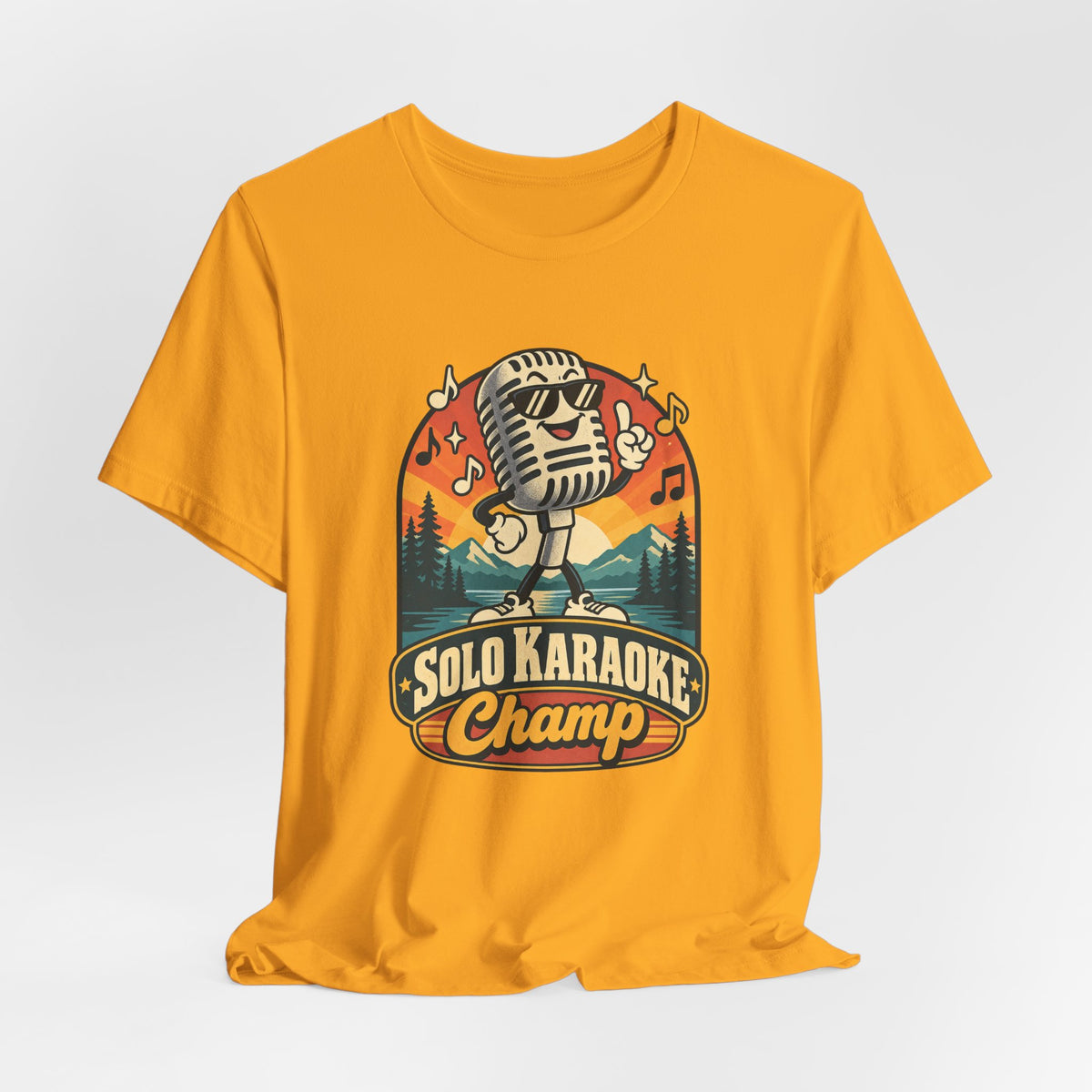 Solo Karaoke Champ Funny Karaoke T-Shirt