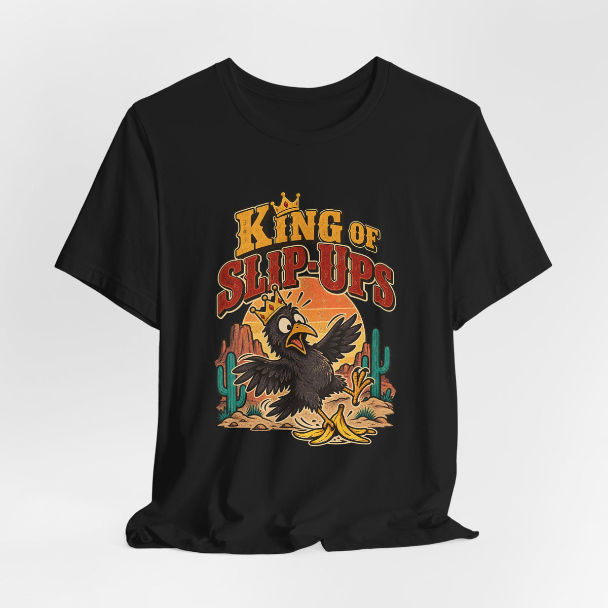 King of Slip-Ups Funny Western Ranch T-Shirt
