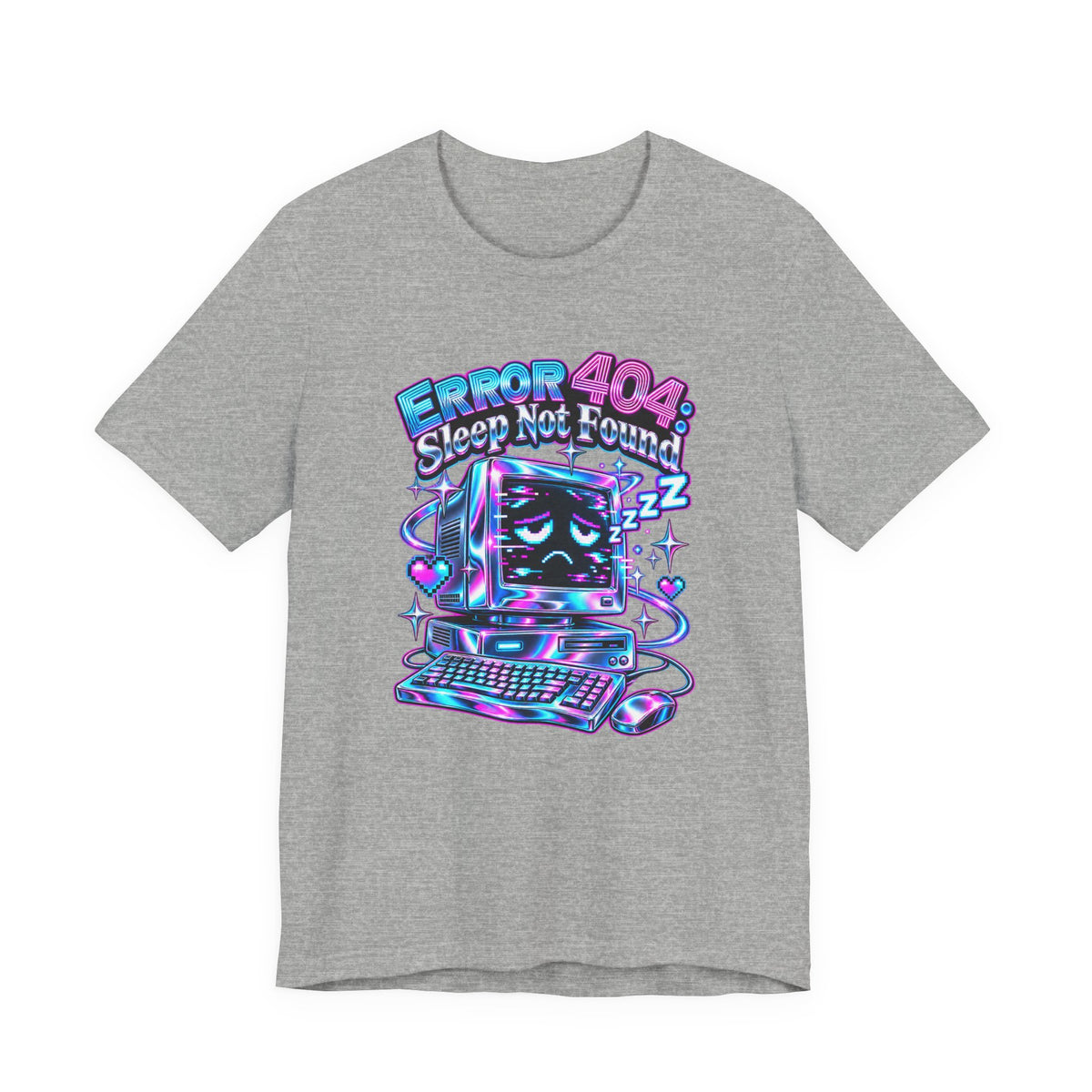 Error 404: Sleep Not Found Funny Programmer T-Shirt