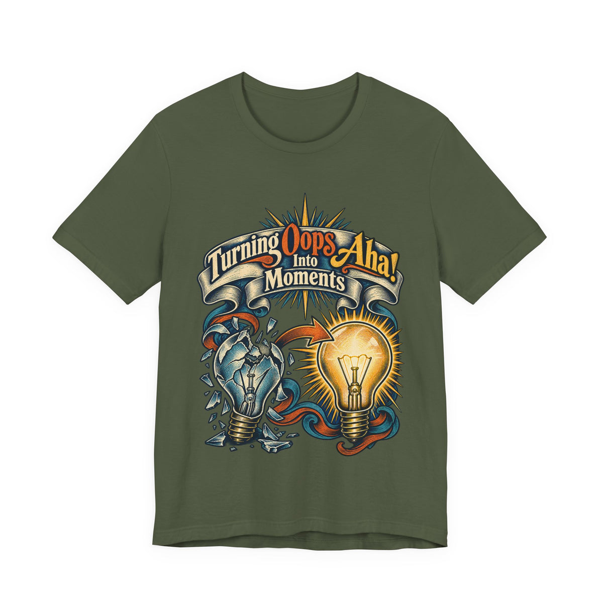 Turning Oops Into Aha! Moments Funny Inventor T-Shirt