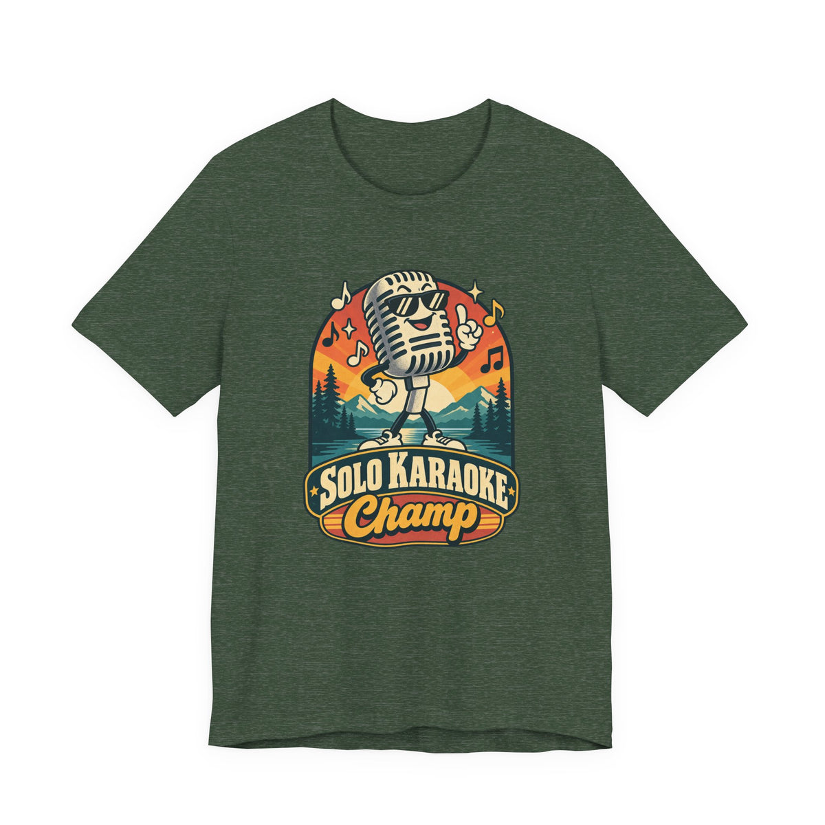 Solo Karaoke Champ Funny Karaoke T-Shirt