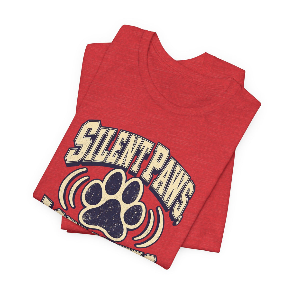 Silent Paws, Loud Moves Funny Cat Lover T-Shirt