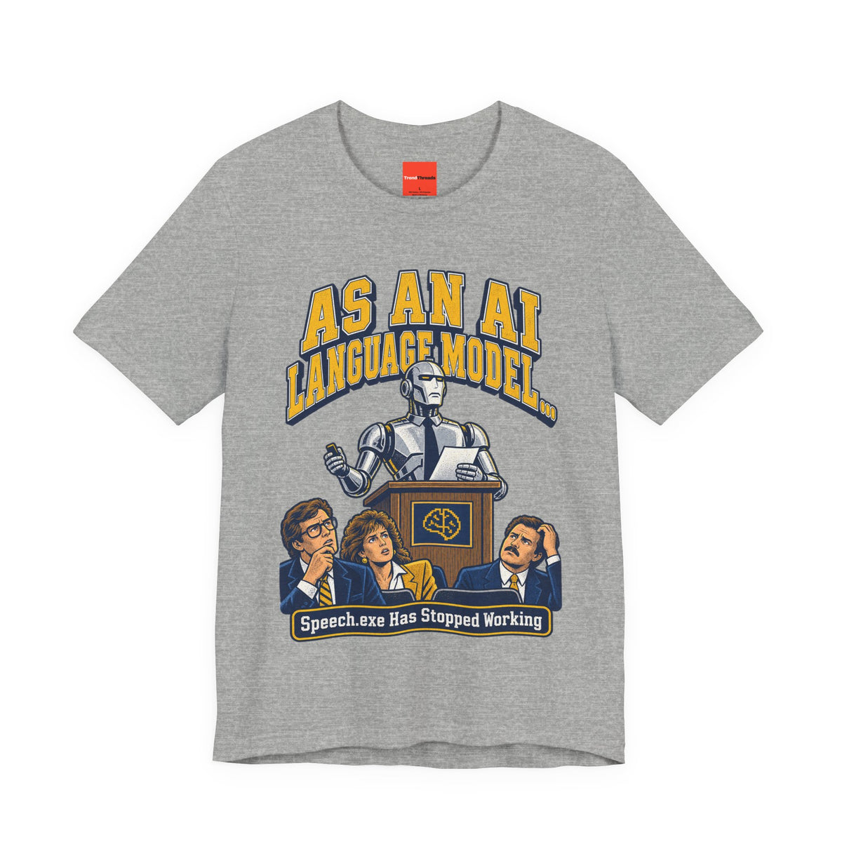 Speech.exe Has Stopped Working Funny Programmer T-Shirt