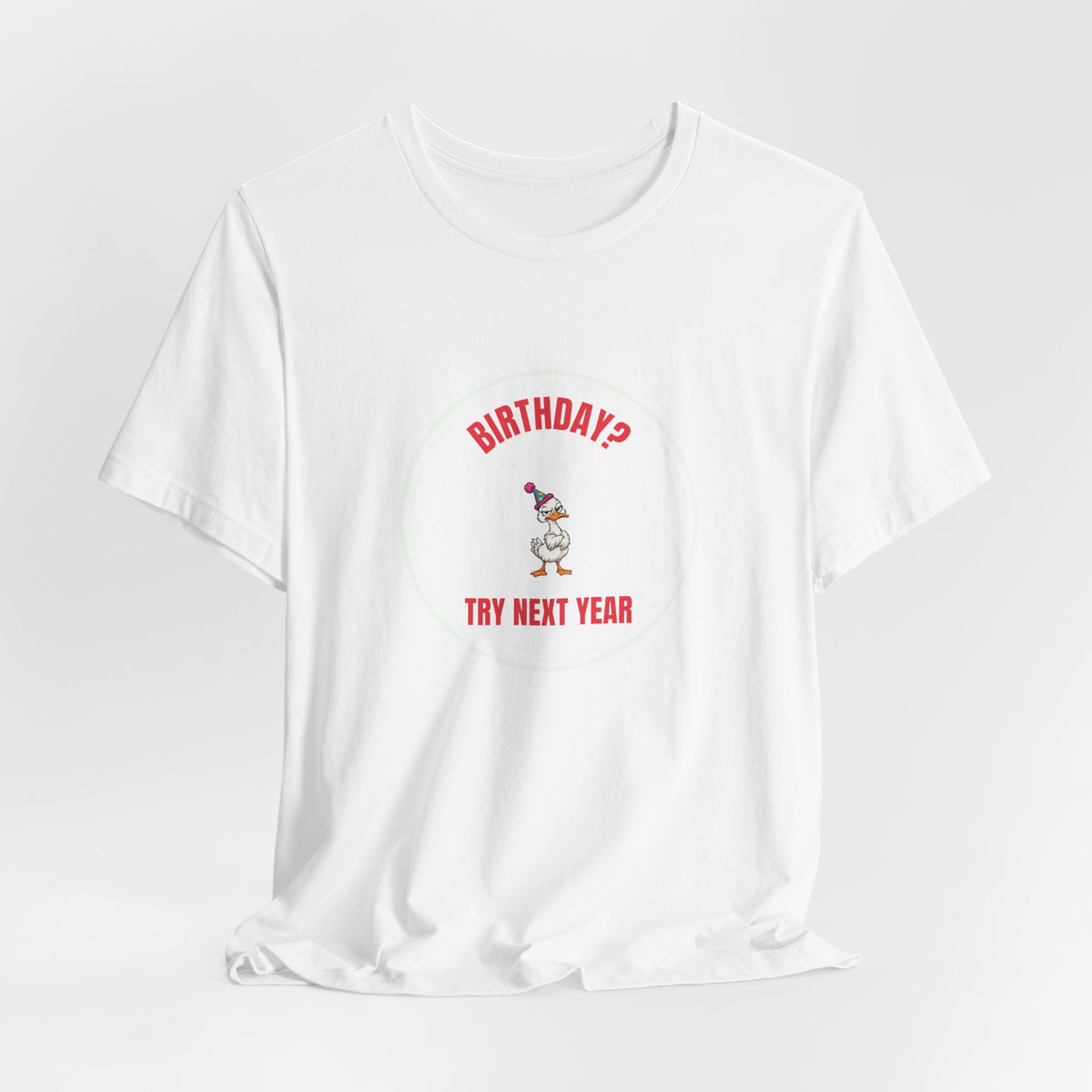 Birthday? Try Next Year Funny Sarcastic T-Shirt