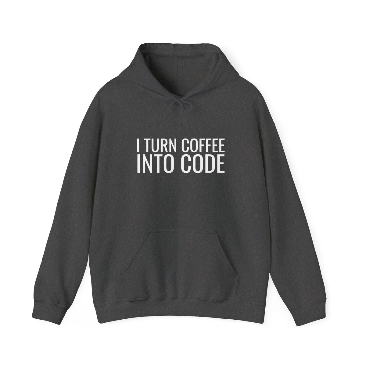 I Turn Coffee Into Code Funny Programmer Hoodie