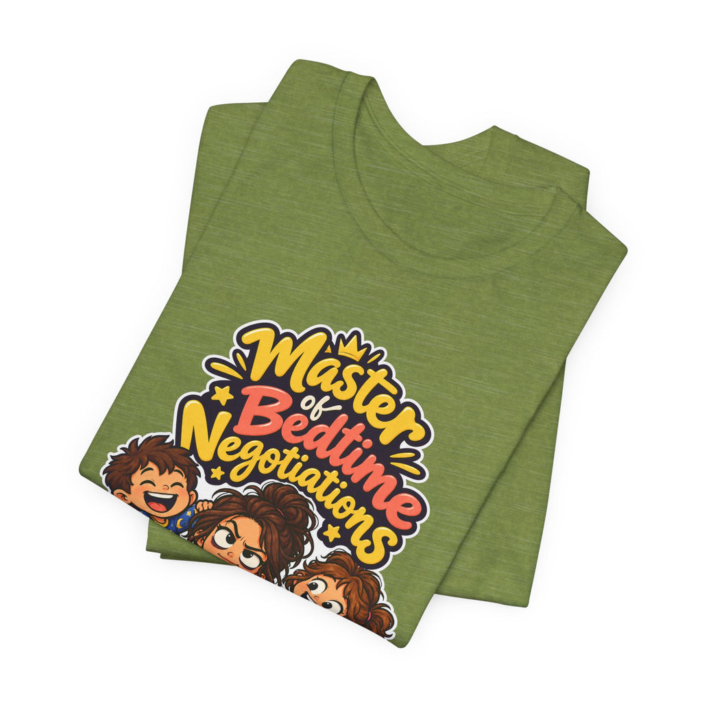 Master of Bedtime Negotiations Funny Parent Humor T-Shirt