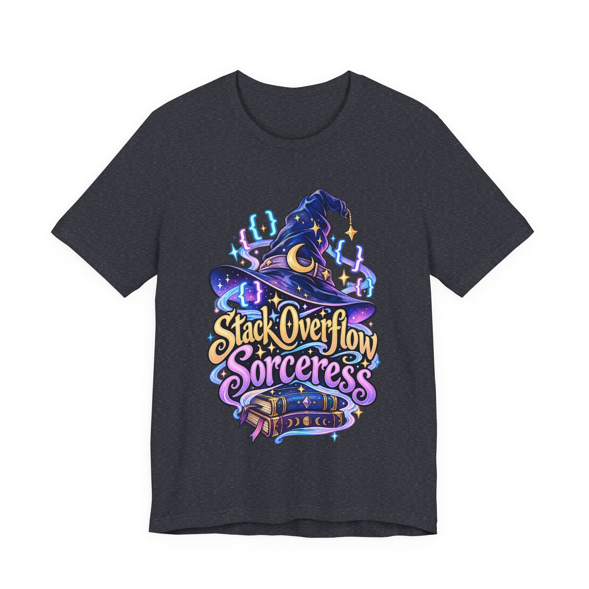 Stack Overflow Sorceress Funny Programmer T-Shirt