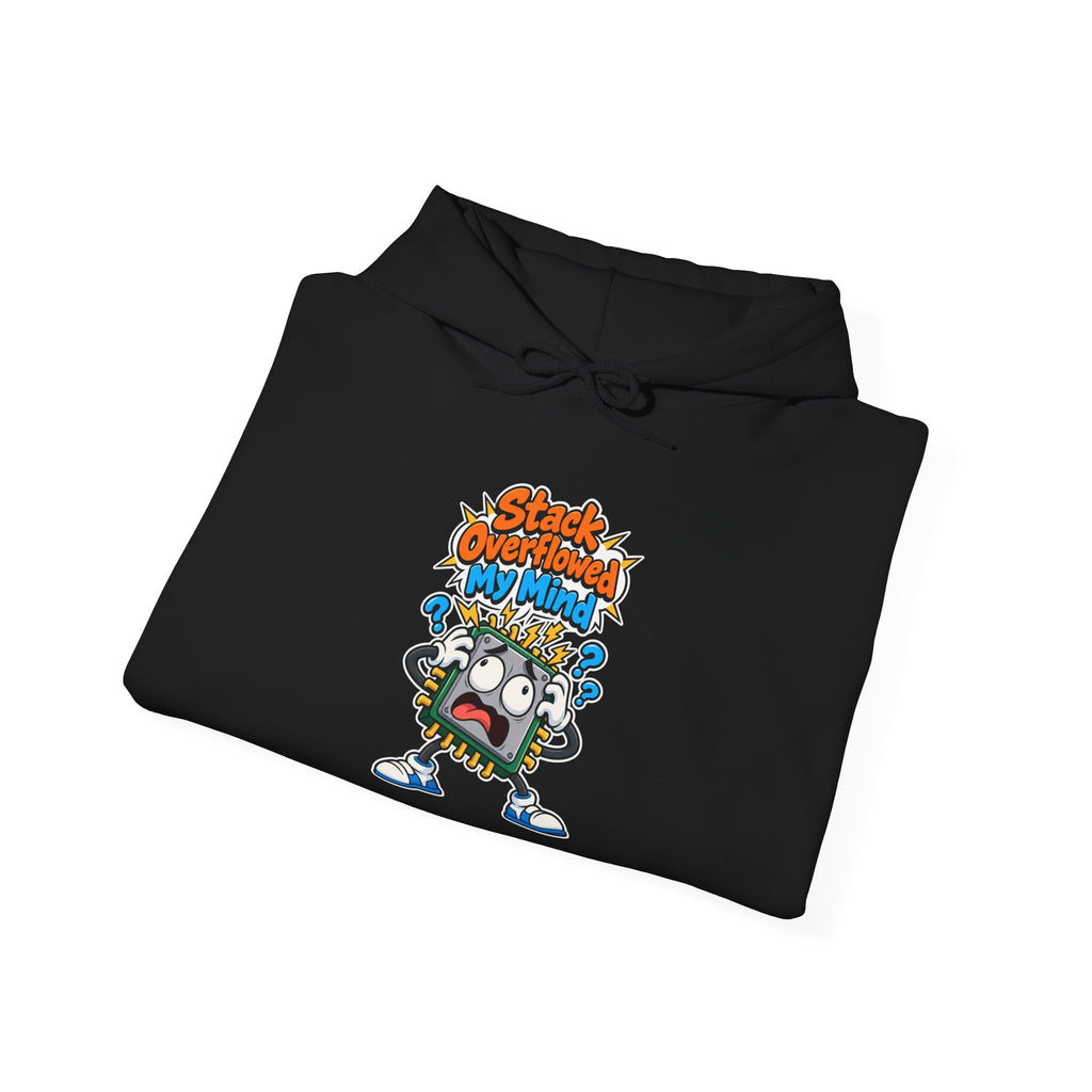Stack Overflowed My Mind Funny Programmer Hoodie