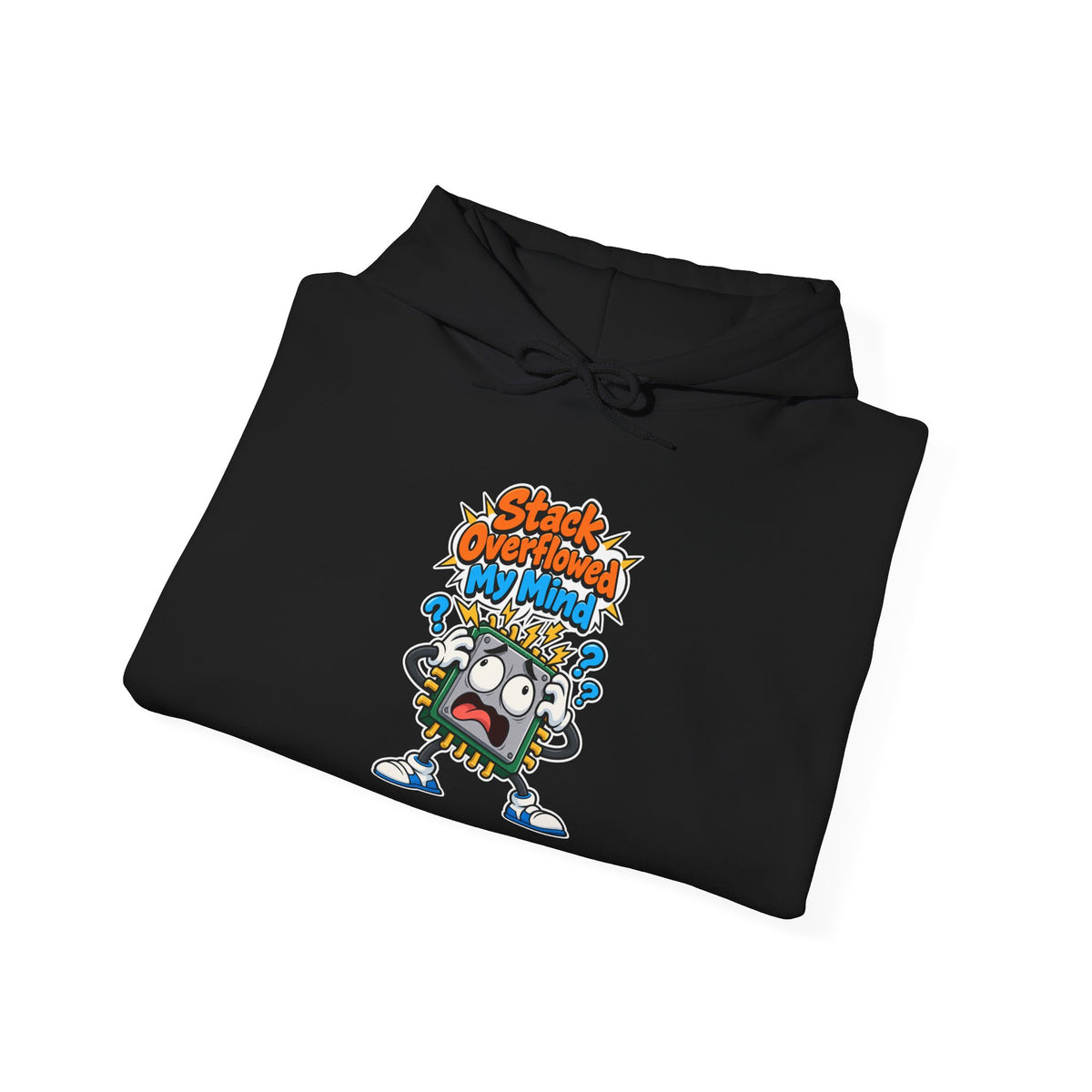 Stack Overflowed My Mind Funny Programmer Hoodie
