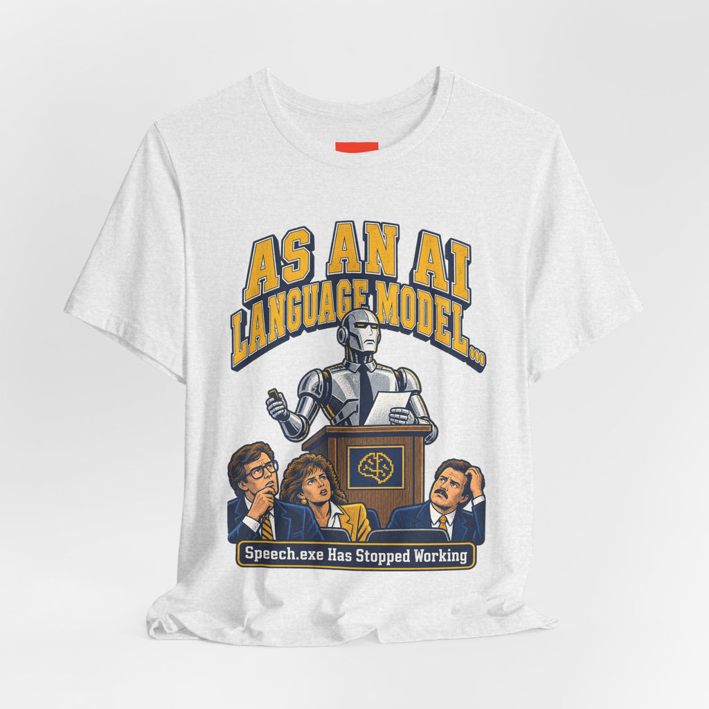 Speech.exe Has Stopped Working Funny Programmer T-Shirt