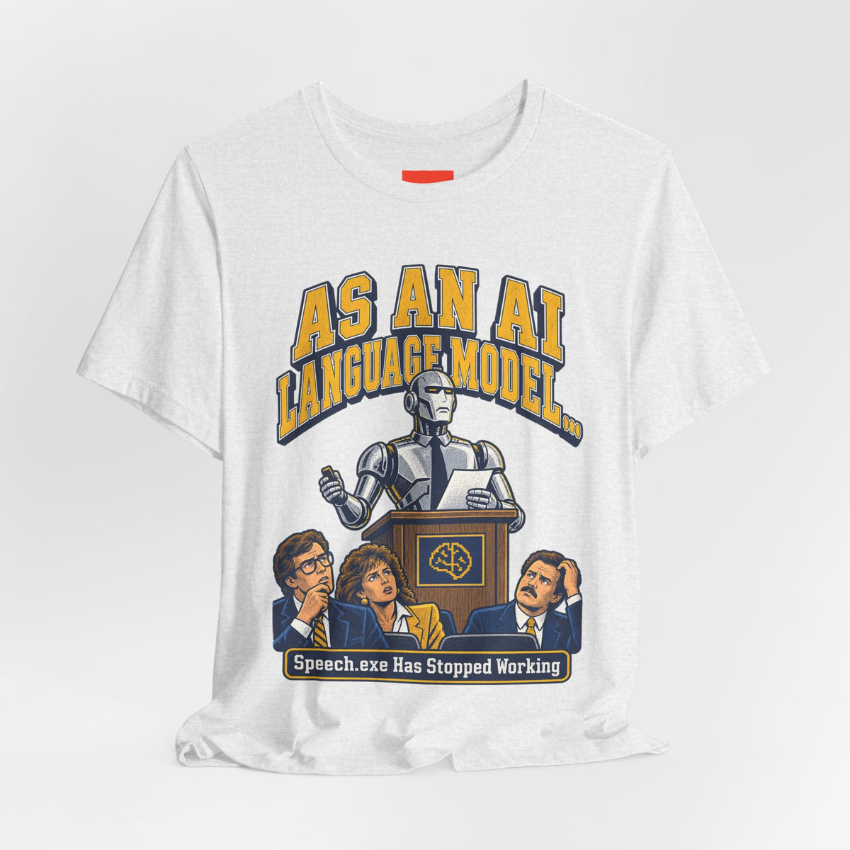 Speech.exe Has Stopped Working Funny Programmer T-Shirt