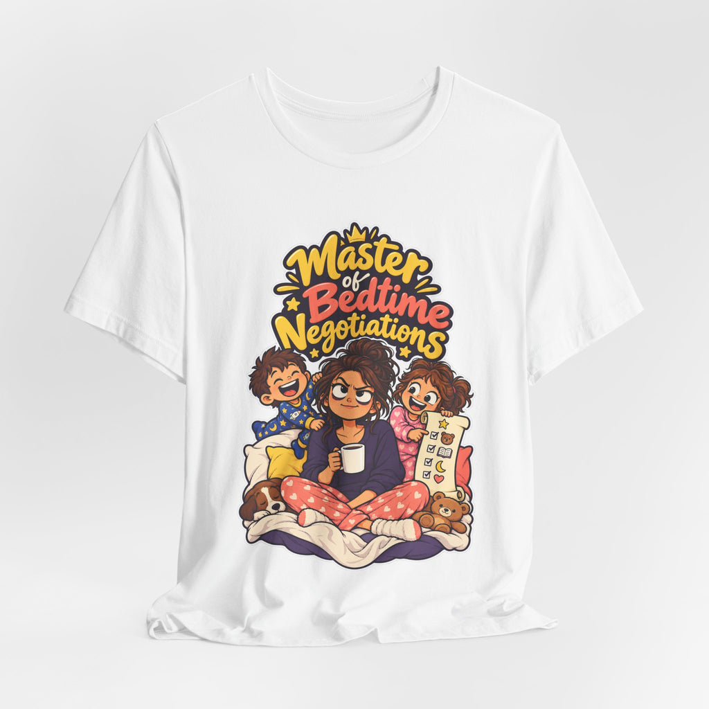 Master of Bedtime Negotiations Funny Parent Humor T-Shirt