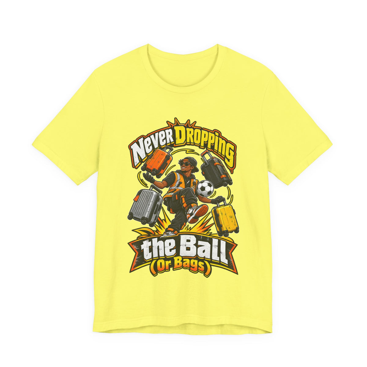Never Dropping the Ball (Or Bags) Funny Baggage Handler T-Shirt