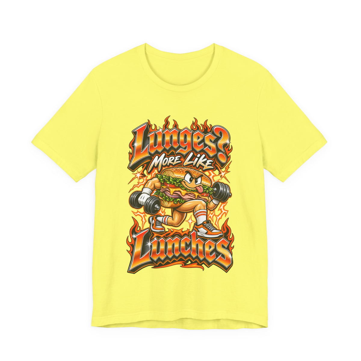 Lunges? More Like Lunches Funny Fitness T-Shirt