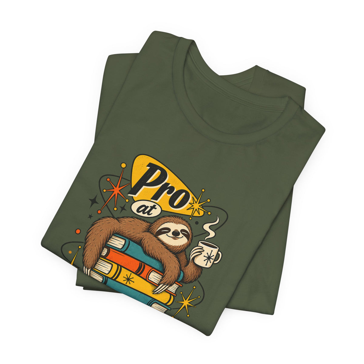 Pro at Productive Procrastination Funny Sarcastic T-Shirt