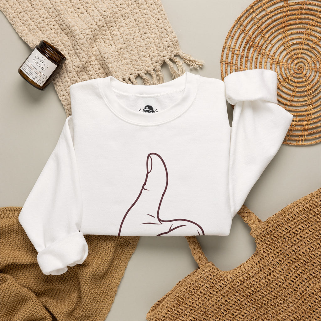 Thumbs Up Spirit Crewneck Sweatshirt