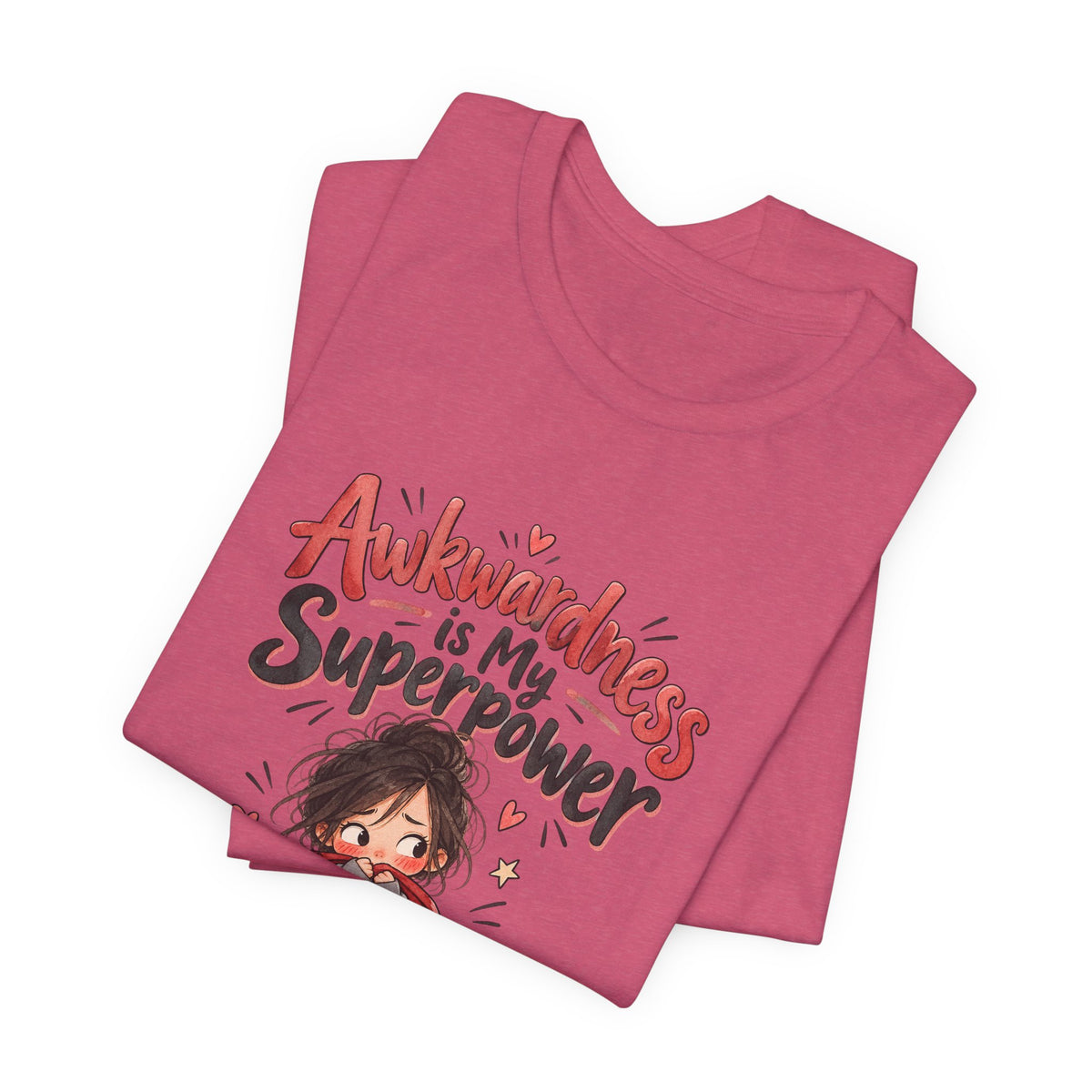 Awkwardness is My Superpower Funny Introvert T-Shirt
