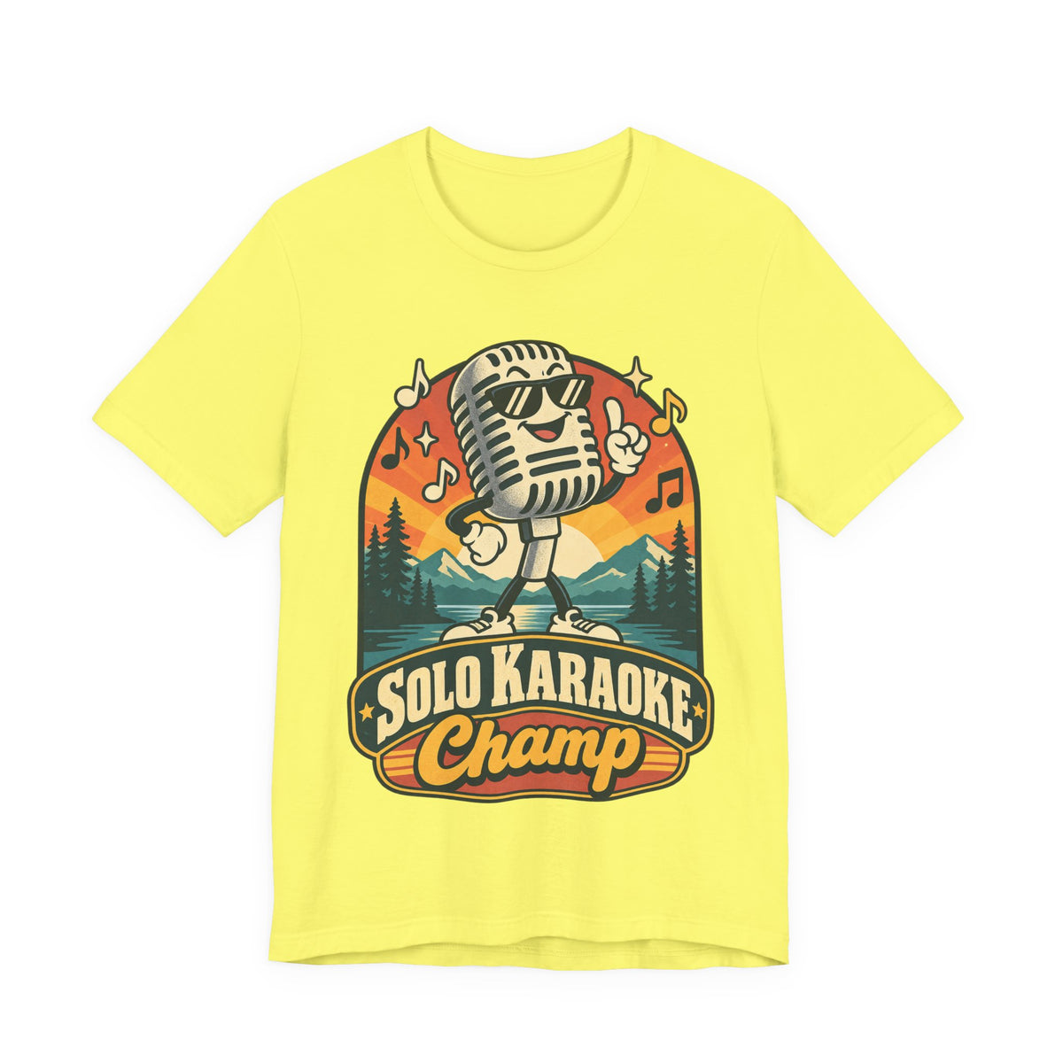 Solo Karaoke Champ Funny Karaoke T-Shirt