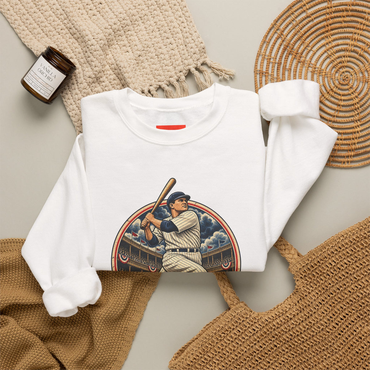 Legendary Swings, Zero Followers Funny Baseball Sweatshirt