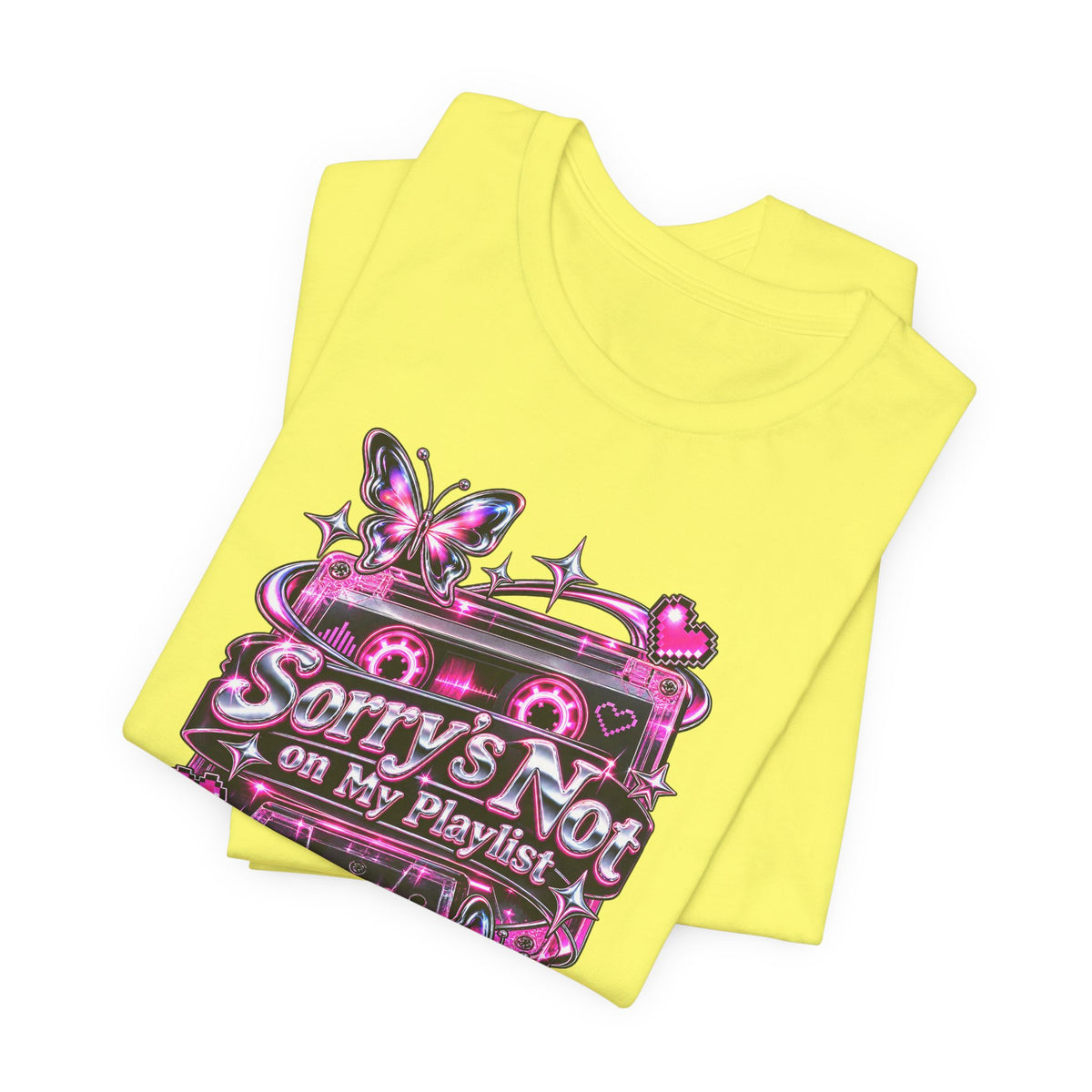 Sorry’s Not on My Playlist Funny Sarcastic Music T-Shirt