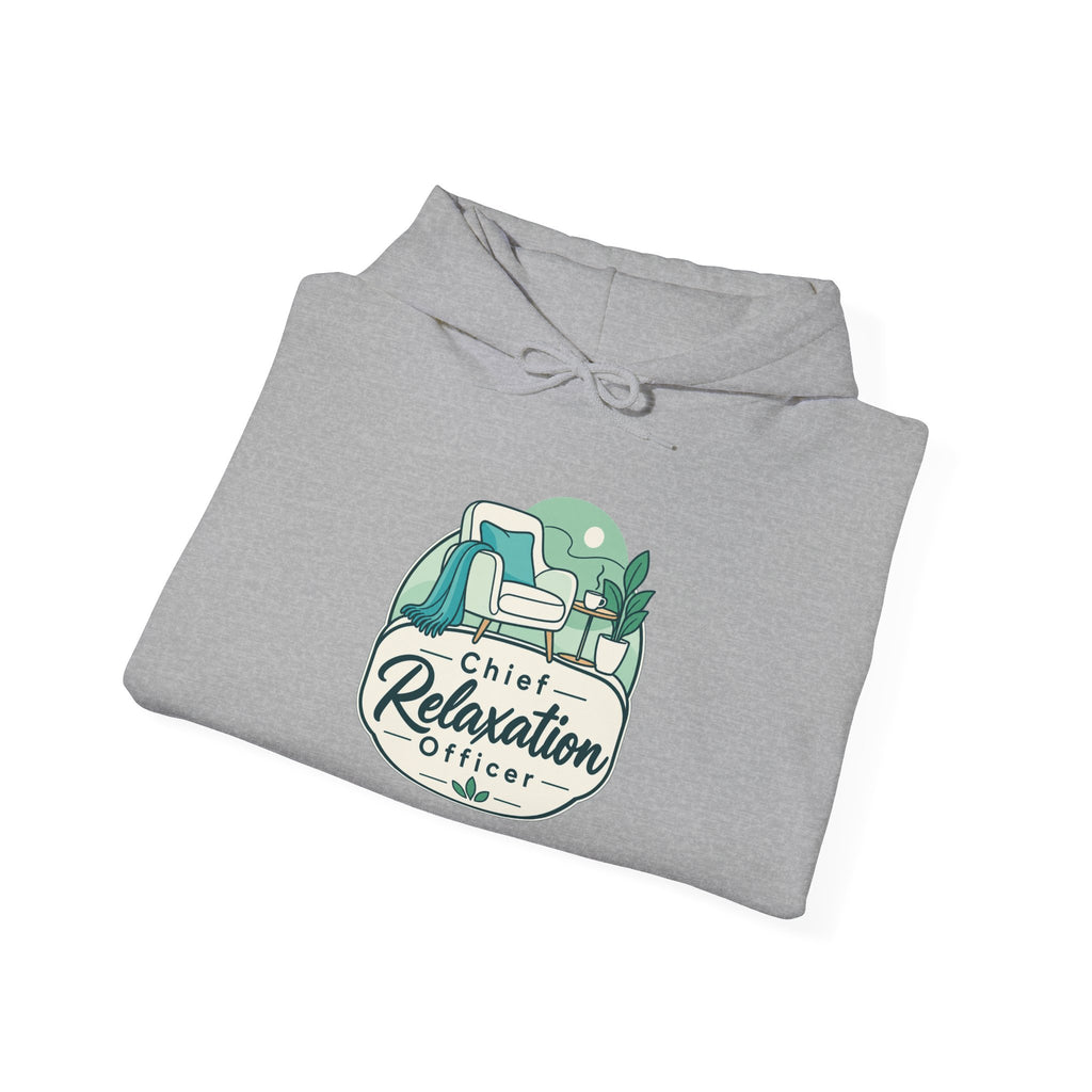 Chief Relaxation Officer Funny Office Hoodie