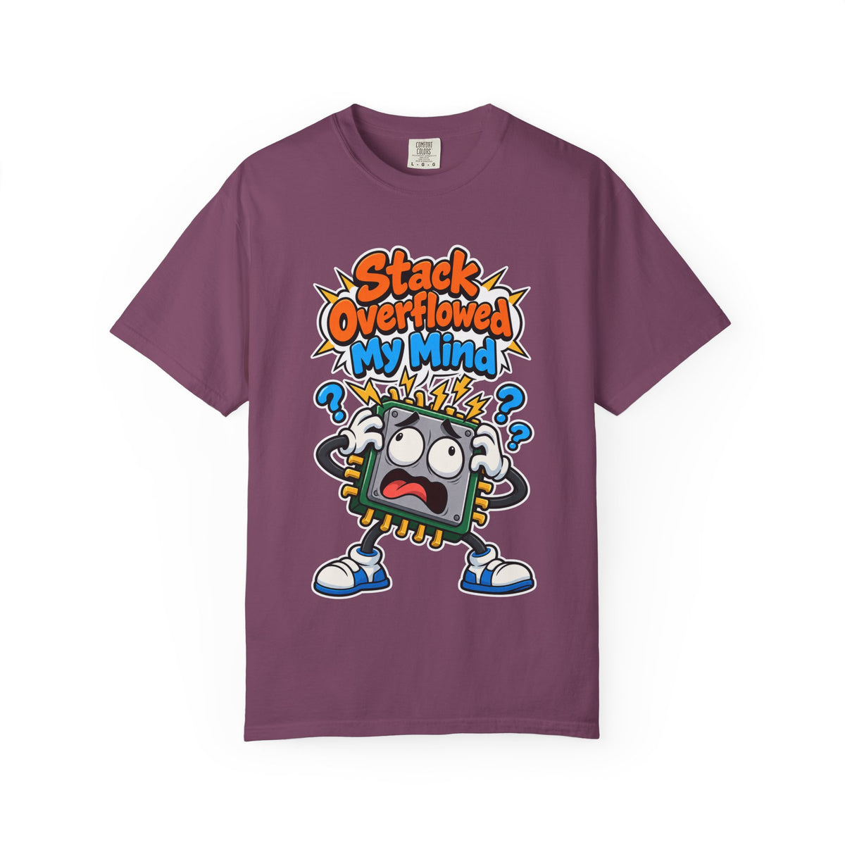Stack Overflowed My Mind Funny Programmer T-Shirt