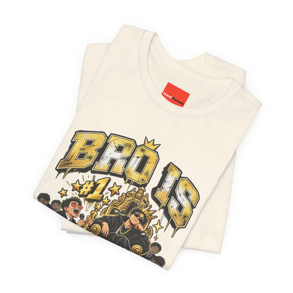 BRO IS GLAZING Funny Streetwear T-Shirt