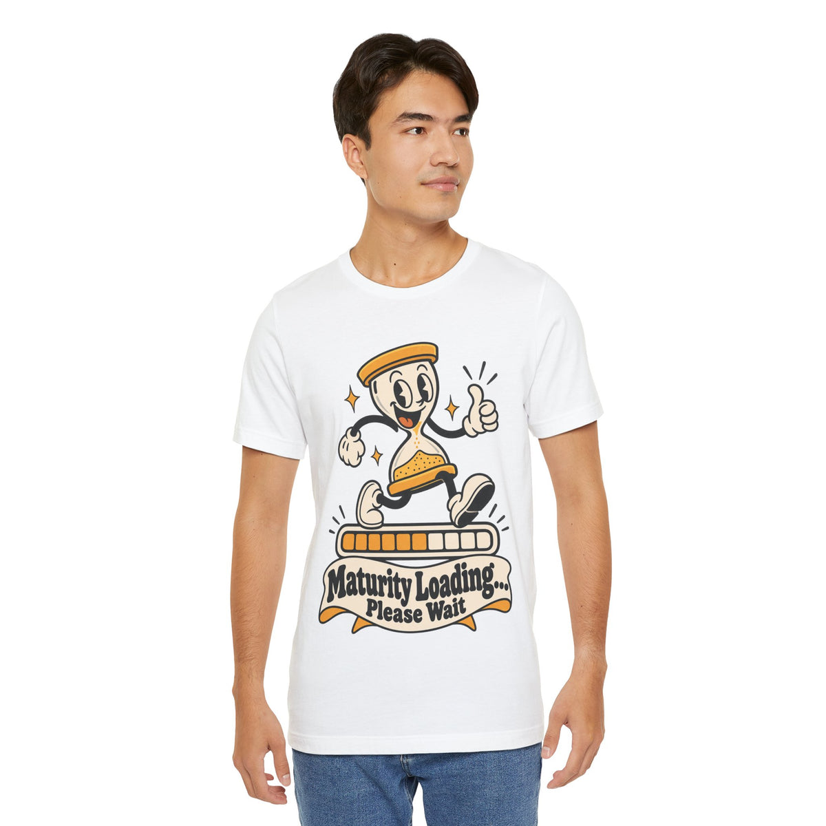 Maturity Loading... Please Wait Funny Self-Deprecating T-Shirt