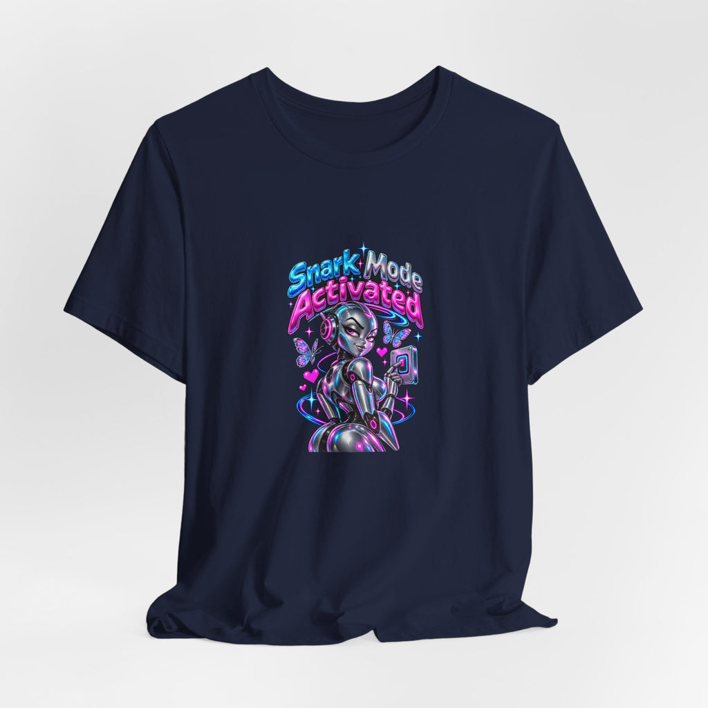 Snark Mode Activated Funny Sarcastic Y2K T-Shirt