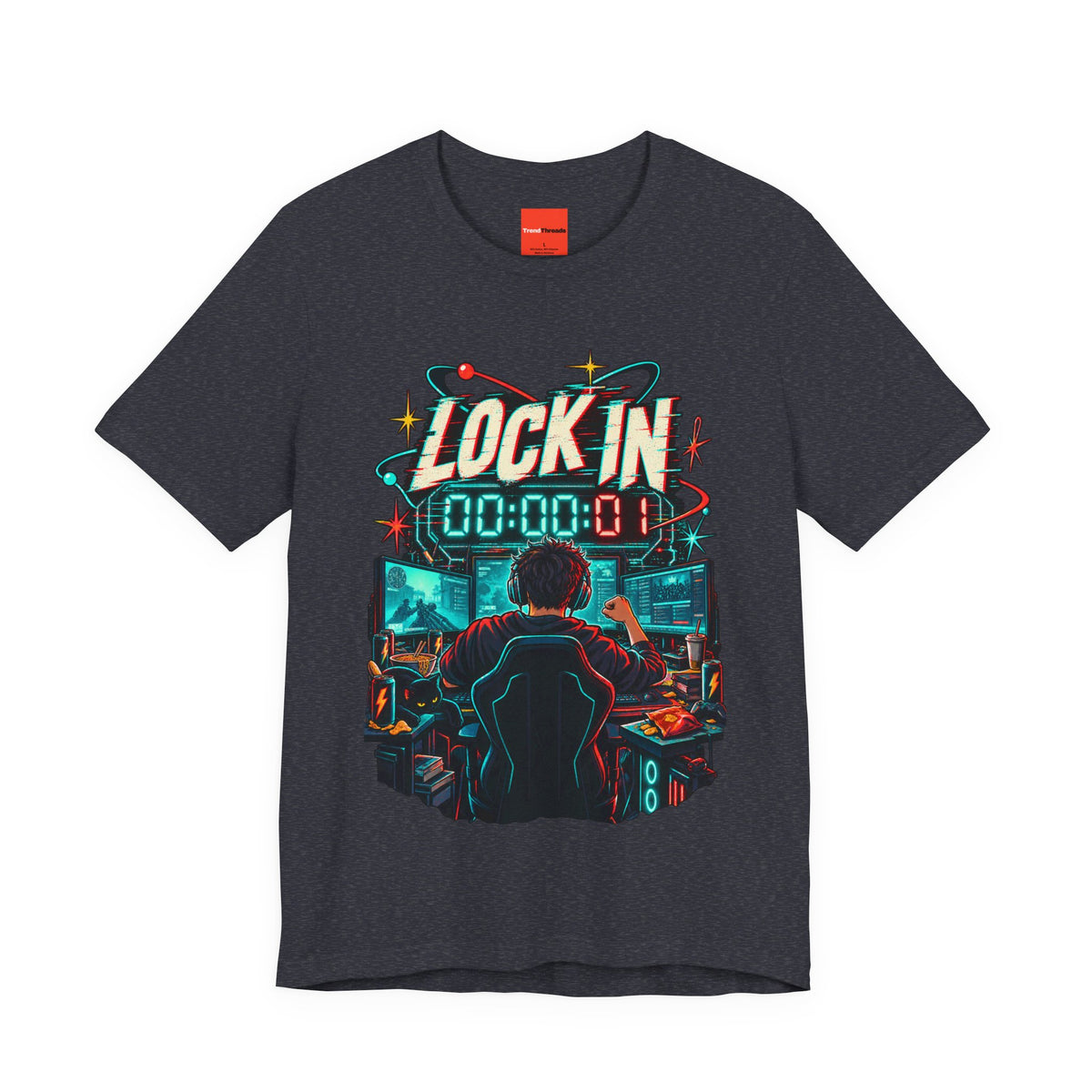 LOCK IN Funny Y2K Style General T-Shirt