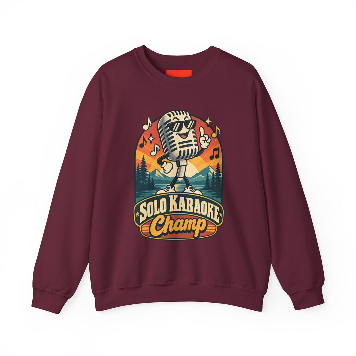 Solo Karaoke Champ Funny Karaoke Sweatshirt