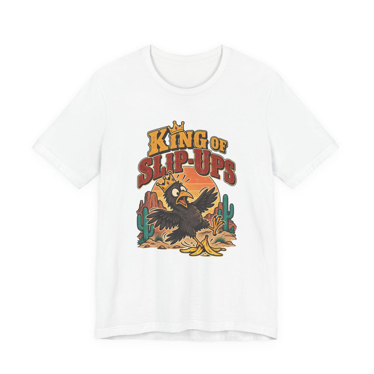 King of Slip-Ups Funny Western Ranch T-Shirt