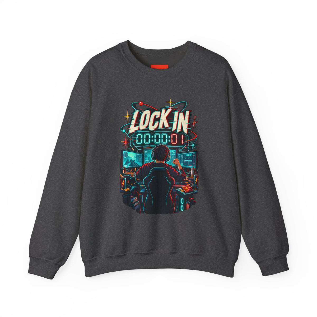 LOCK IN Funny Y2K Style General Sweatshirt