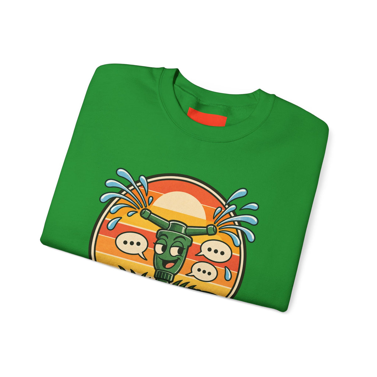 Fluent In Lawn Gossip Funny Gardening Sweatshirt