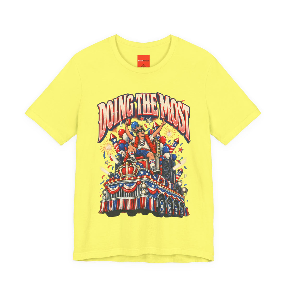 DOING THE MOST Funny Retro Vintage T-Shirt