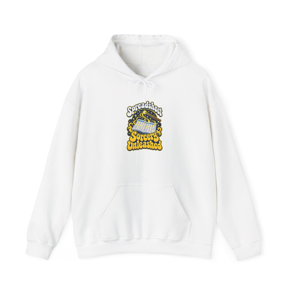 Spreadsheet Sorcery Unleashed Funny Office Humor Hoodie