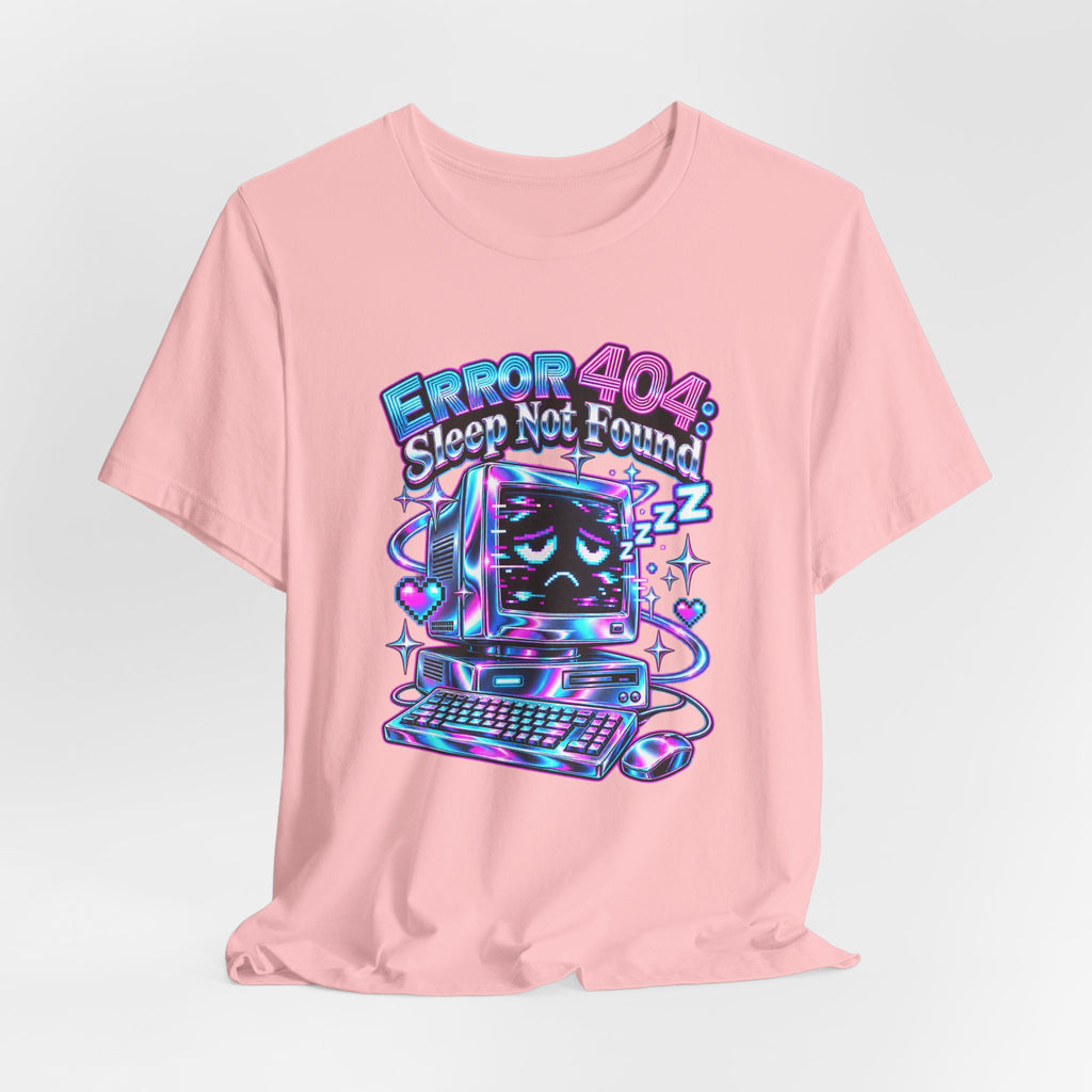 Error 404: Sleep Not Found Funny Programmer T-Shirt