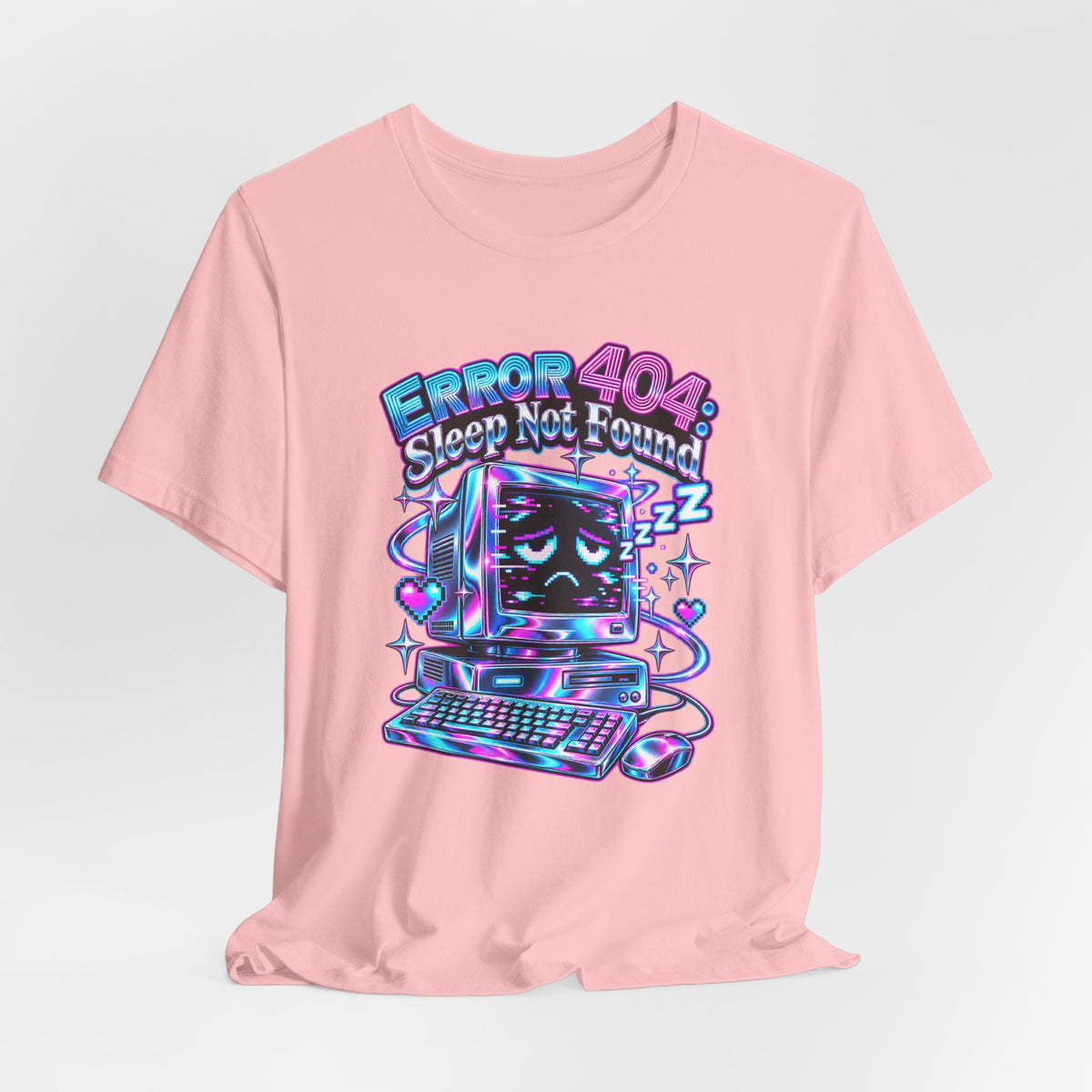 Error 404: Sleep Not Found Funny Programmer T-Shirt