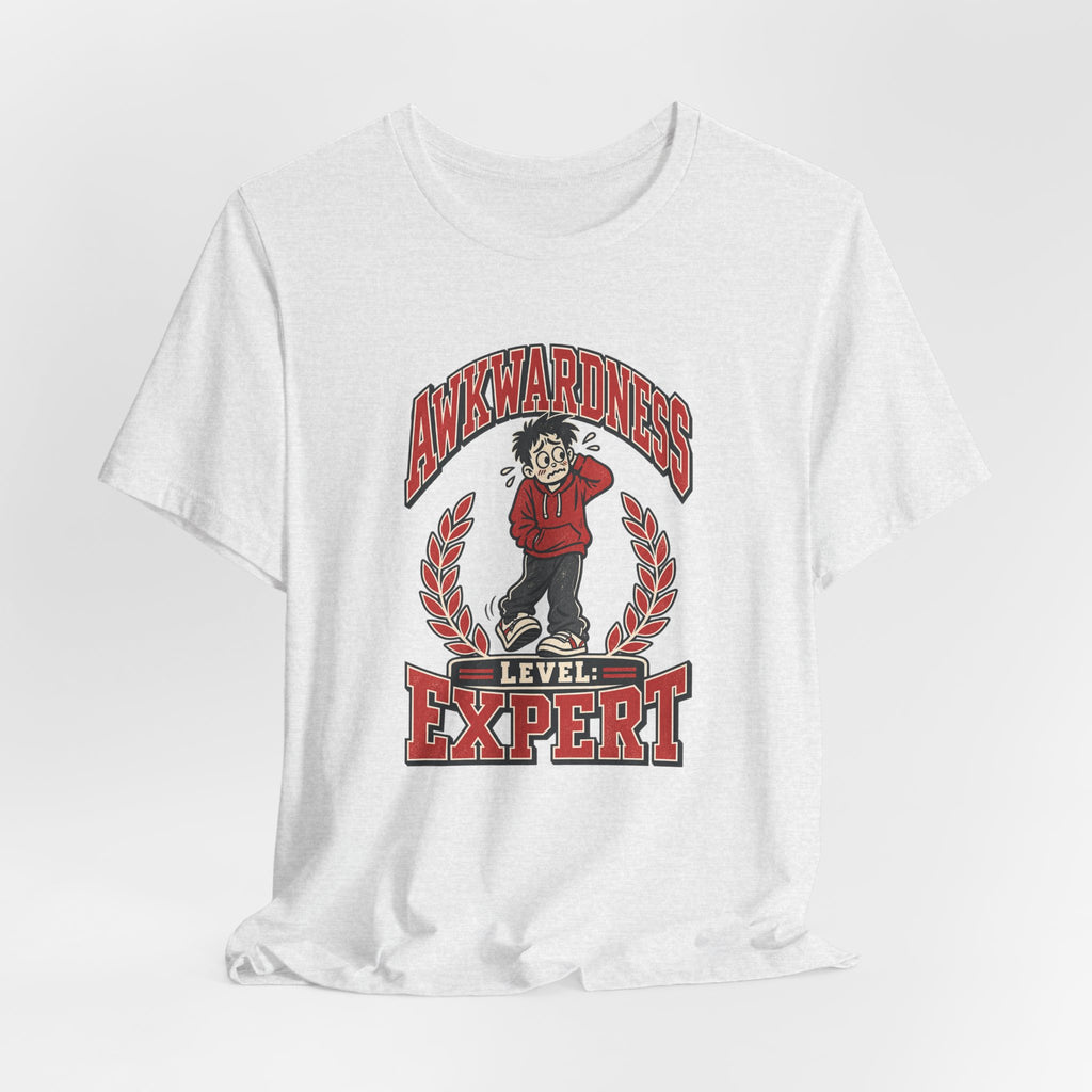 Awkwardness Level: Expert Funny Introvert T-Shirt