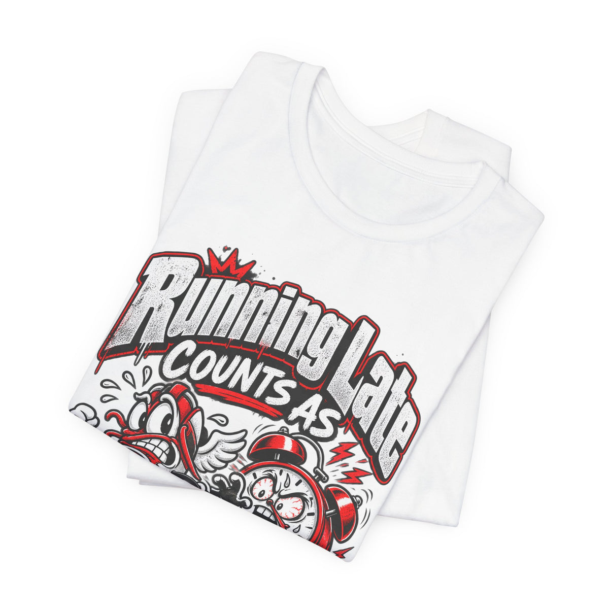 Running Late Counts As Cardio Funny Fitness T-Shirt
