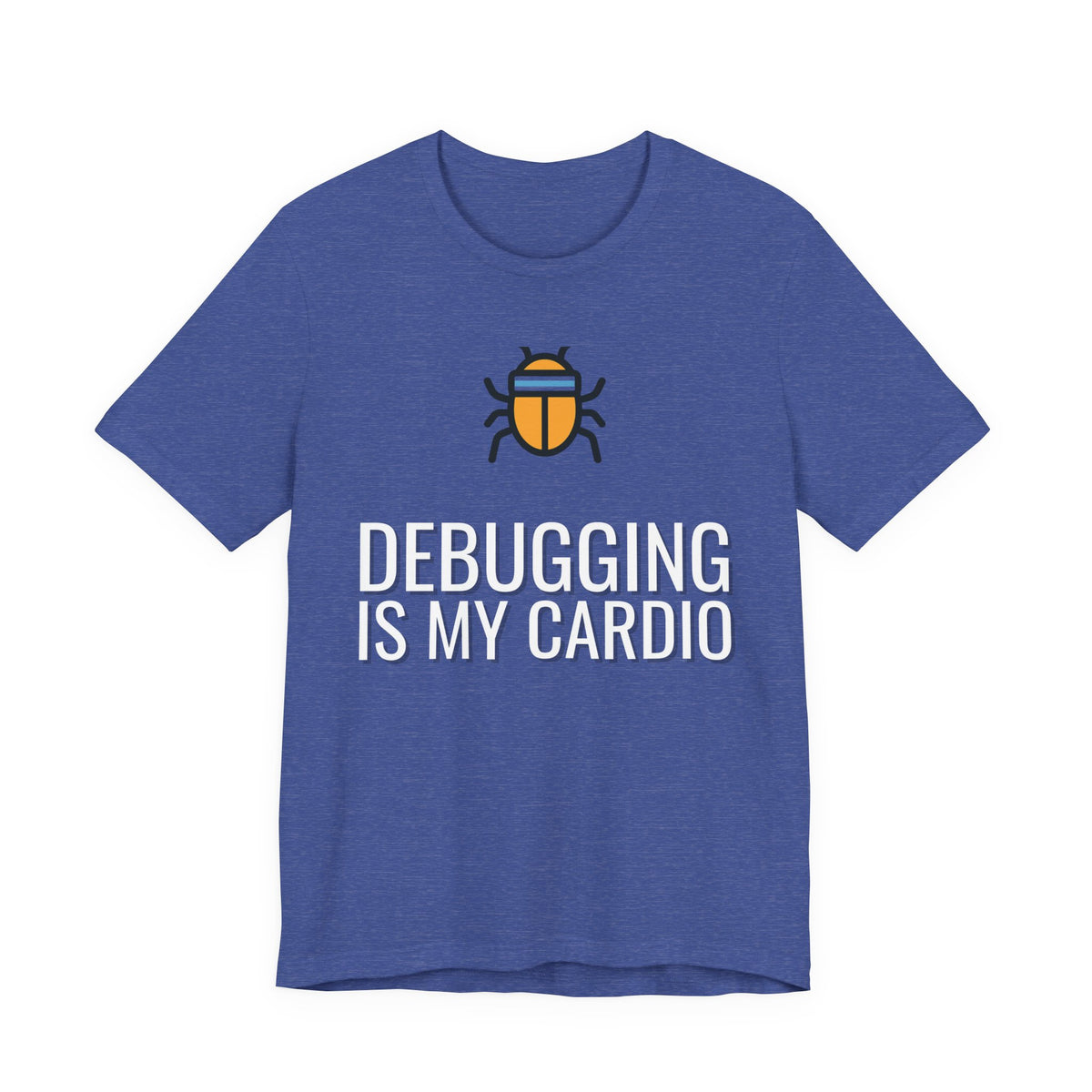 Debugging Is My Cardio Funny Programmer T-Shirt